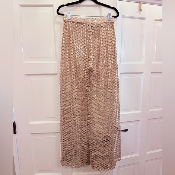 FP x EastNWestLabel Mirror Sequin Sheer Pants - Picture 8 of 12
